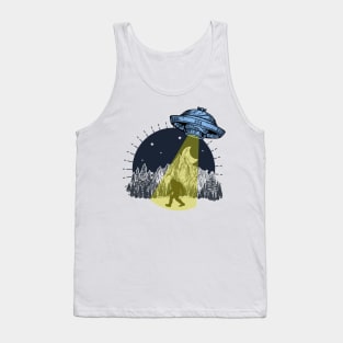 Bigfoot Ufo Tank Top